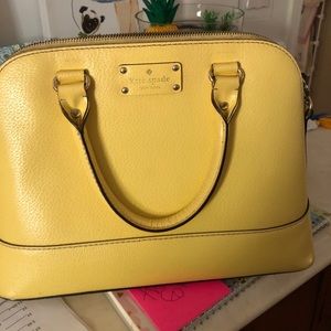 Yellow Kate spade